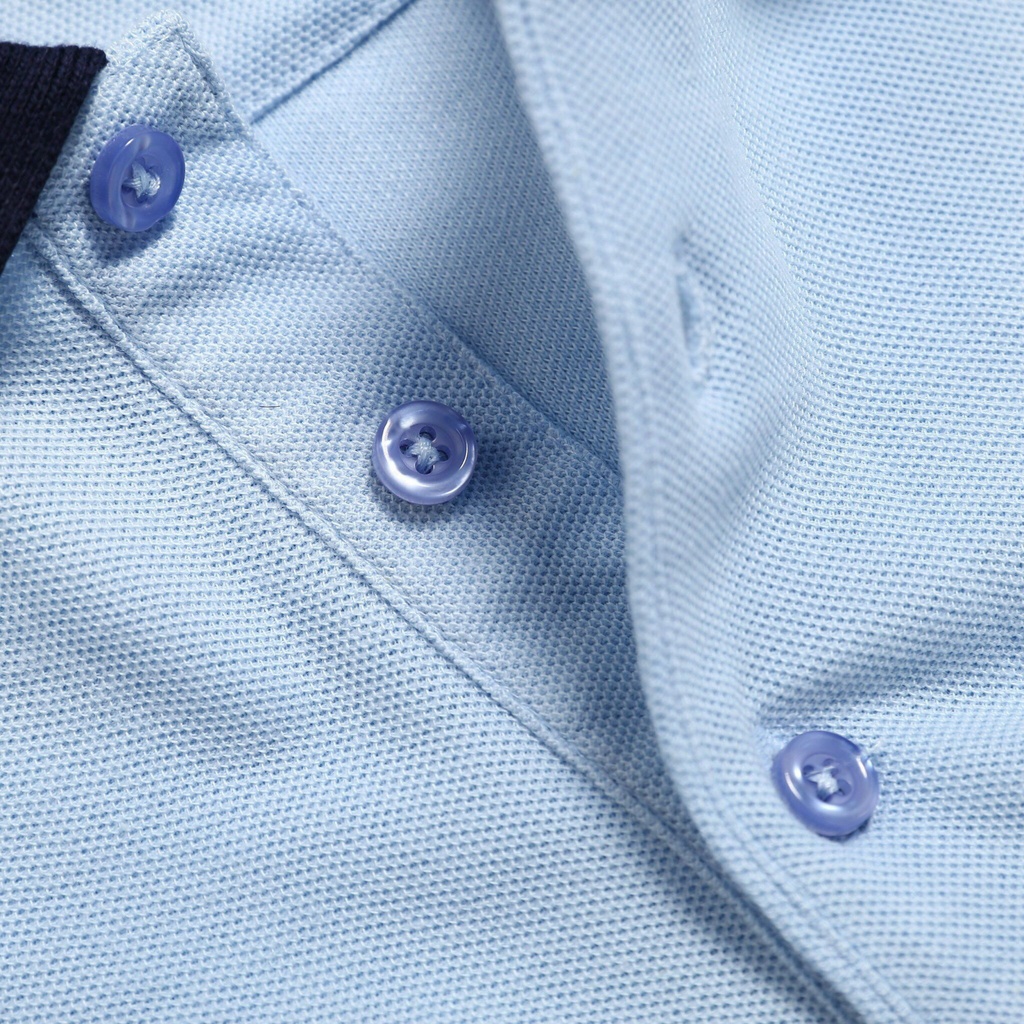 Áo polo nam tay lỡ cao cấp trơn đẹp HL06