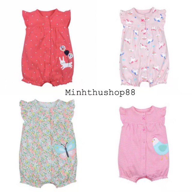 Body đùi, romper đùi xuất xịn bé gái {Sz 9/12,12/18m}