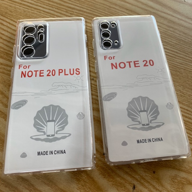 Ốp Samsung Note 20 , Note 20plus /Note 20Ultra dẻo trong sịn bảo vệ camera