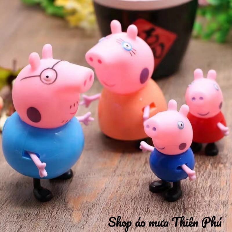 Đồ chơi búp bê gia đình heo Peppa