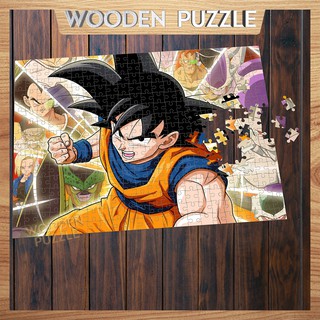 [MADE IN VIET NAM] Bộ xếp hình bằng gỗ Dragon Ball Z: Kakarot 300 - 500 mảnh ghép cho nhiều lứa tuổi, ghép hình WP41