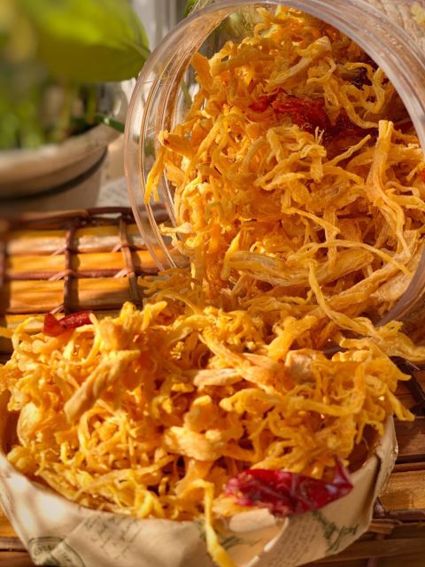 Khô gà lá chanh loại 1, hộp 500gr | BigBuy360 - bigbuy360.vn