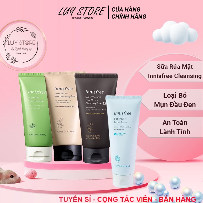 Sữa Rửa Mặt Innisfree Cleansing Foam 150ml