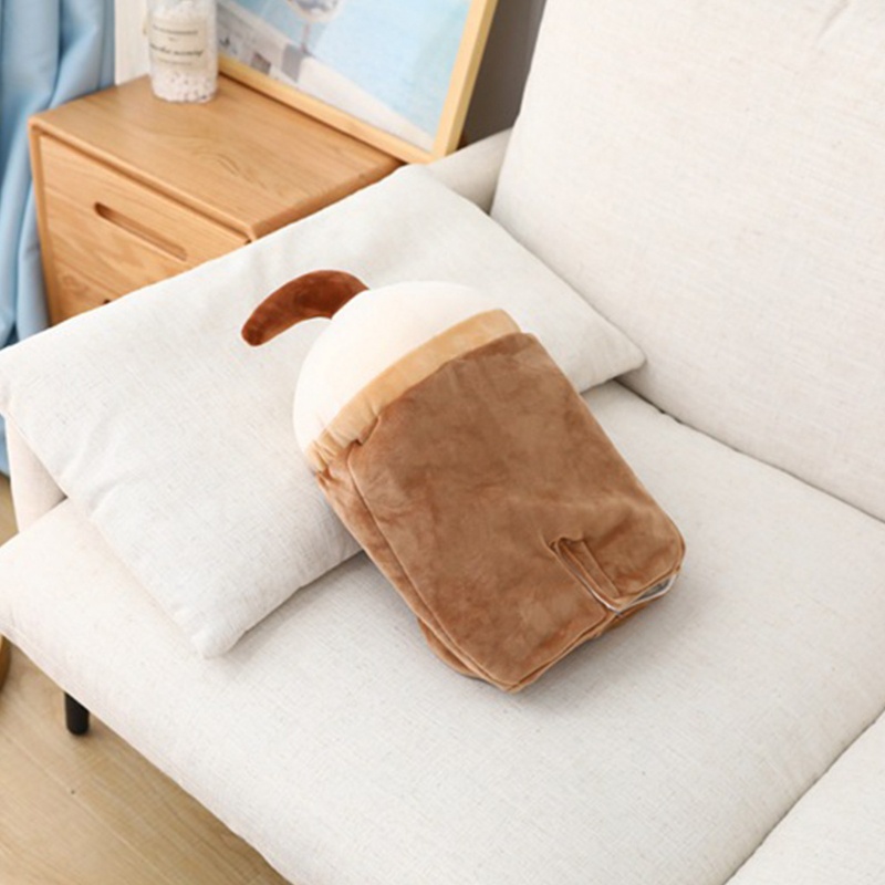 Mũ Nhồi Bông Giữ Ấm Tai Hình Bình Sữa Hoạt Hình Vui Nhộn Dùng Làm Đạo Cụ Chụp Ảnh