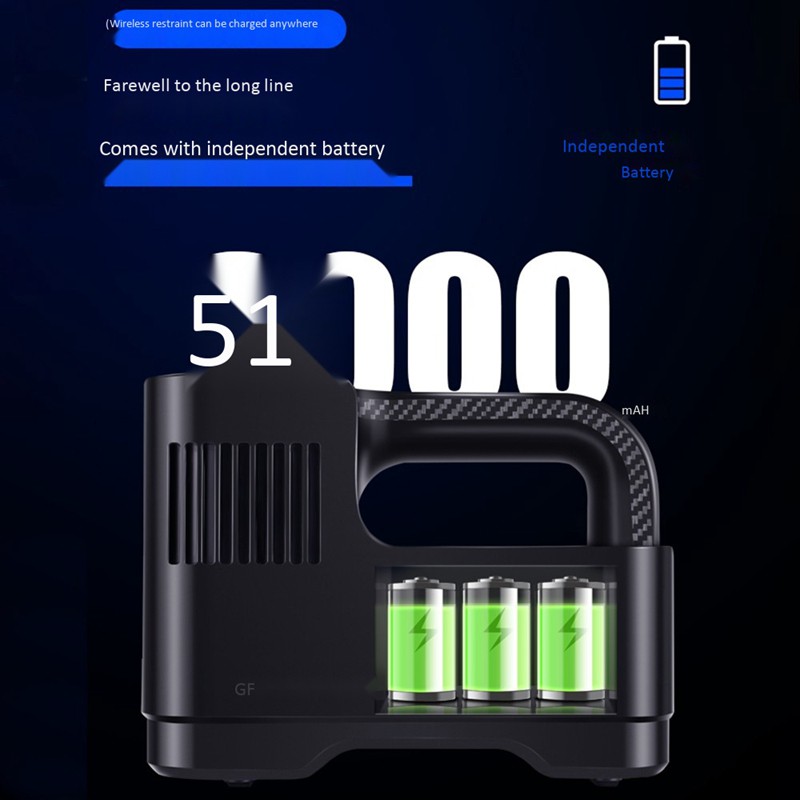 Bơm Hơi Lốp Xe Hơi / Xe Máy / Xe Đạp Không Dây Có Đồng Hồ Đo Áp Suất Kỹ Thuật Số Bơm  cầm tay đa năng  Bicycle Pump