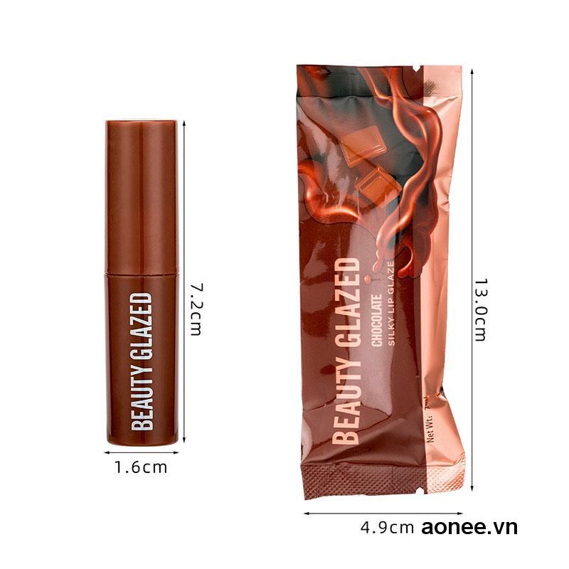 ✨✨Son kem lì BEAUTY GLAZED kháng nước lâu trôi 12 màu sắc lựa chọn