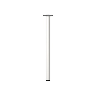 Chân bàn sắt tròn ikea màu trắng