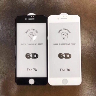 KÍNH CƯỜNG LỰC 6D IPHONE 6/6PLUS/7/7PLUS ₫80.000