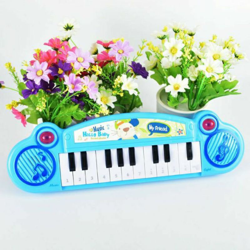 Bộ đồ chơi đàn piano  điện tử mini cho bé chơi nhạc