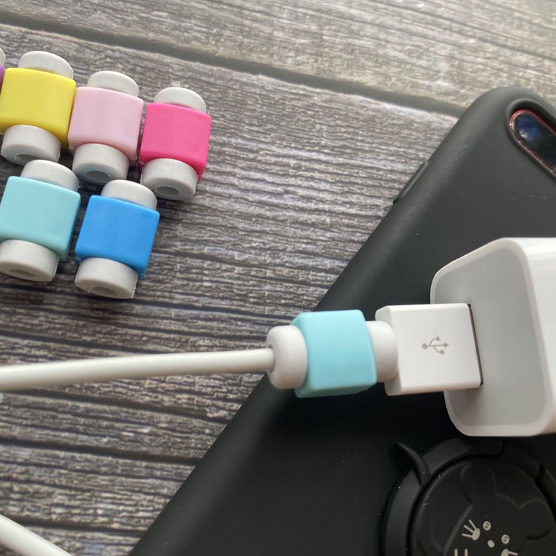 Phụ Kiện Bảo Vệ Dây Cáp Cho iPhone Samsung