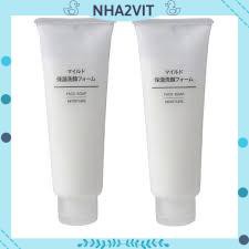 [ Chất lượng ] Sữa rửa mặt muji cao cấp _ face soap mịn