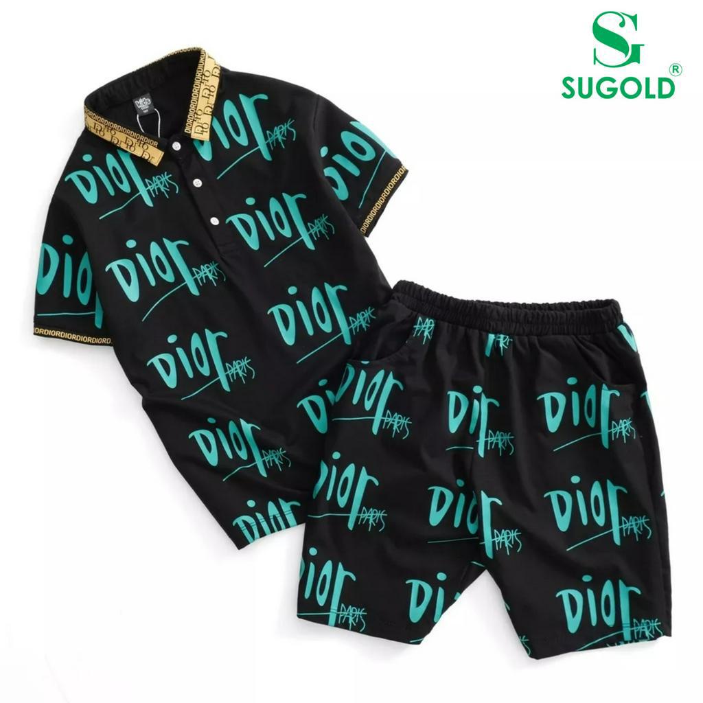 Bộ đồ bé trai, Bộ hè bé trai, Đồ bộ bé trai SUGOLD STORE, quần áo cho bé trai chất cotton cao cấp sợi- RZM31