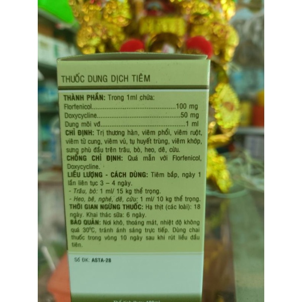 DOXY SONE chai 20ml ( Sưng phù đầu, khò khè, bỏ ăn )