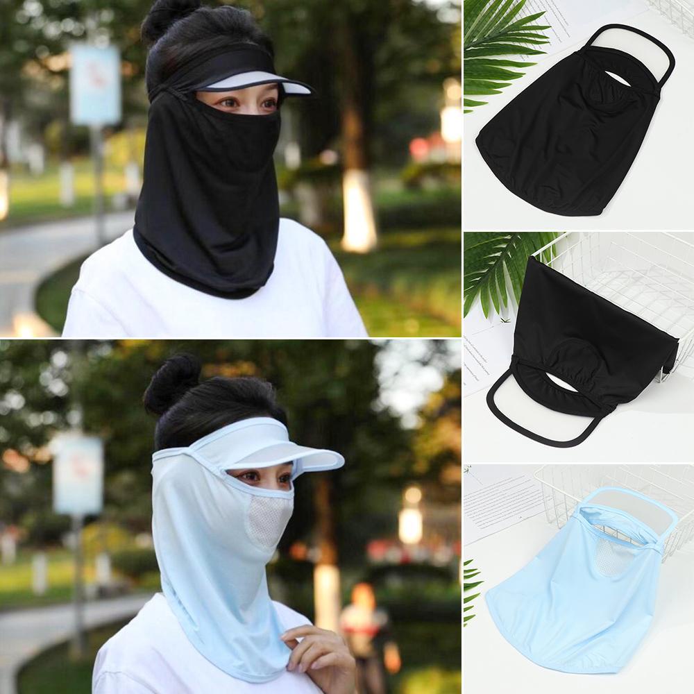 Myrongvn mũ chống nắng có thể gập lại anti-uv nam nữ cung cấp phụ kiện ngoài trời che mặt cổ