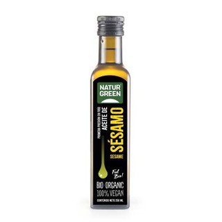 Dầu vừng hữu cơ ép lạnh natur green - organic cold pressed sesame oil