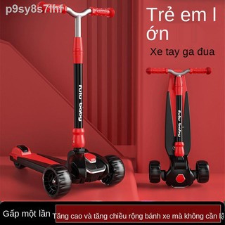 [GIÁ SỐC]Xe trượt Scooter trẻ em trai và gái lớn sơ sinh từ 2-6-8-12 tuổi trên 14 trơn
