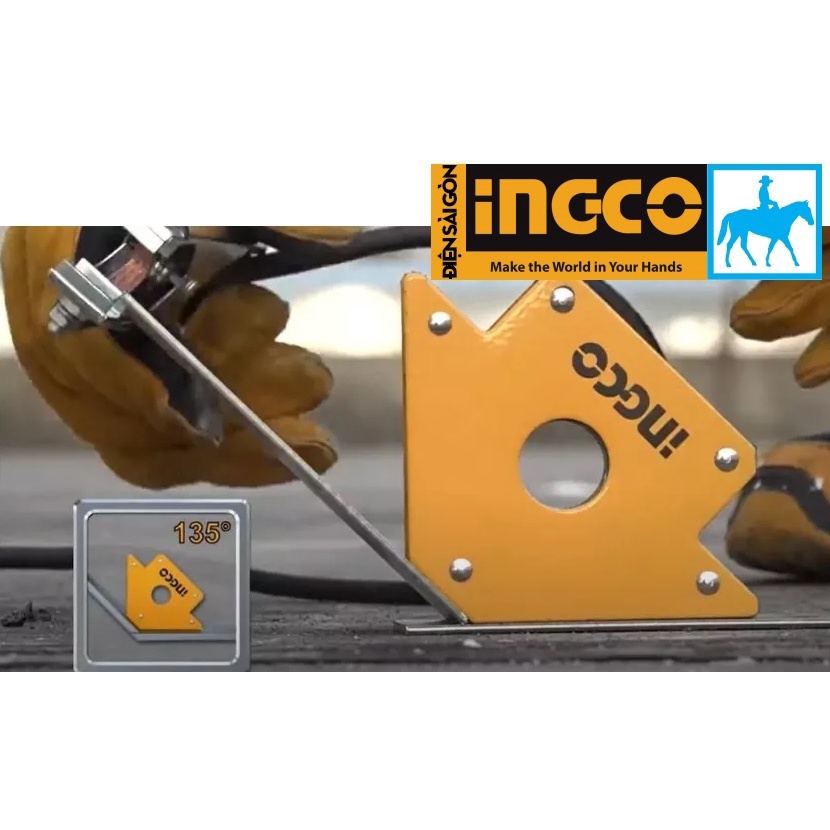 Bộ 6 ke góc hàn nam châm INGCO AMWH6001 Điện Sài Gòn