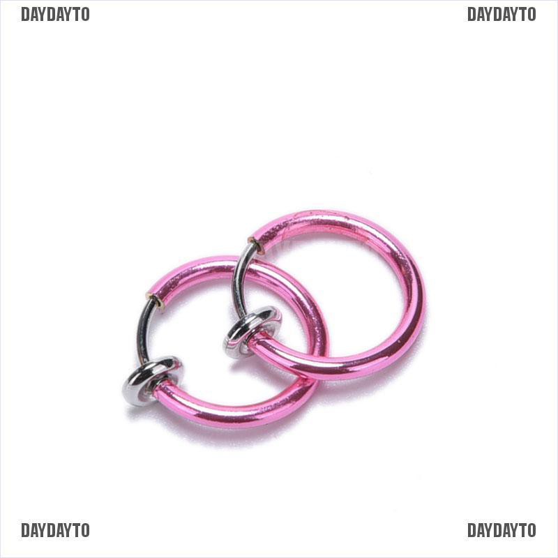 Bộ 2 Khuyên Xỏ Mũi / Môi / Tai / Cơ Thể Kiểu Dáng Thời Trang