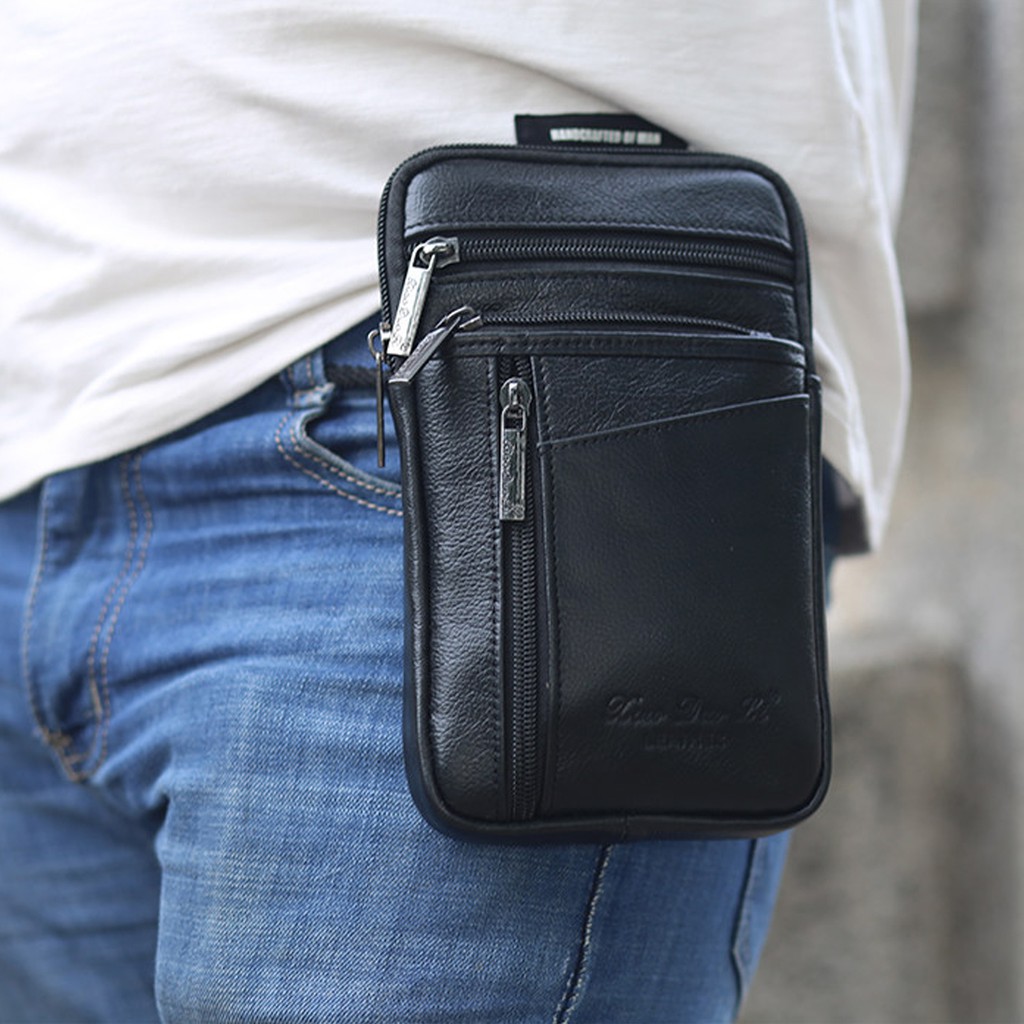 Túi Đựng Điện Thoại Đeo Chéo Da Bò Xịn Cho Cả Nam Nữ | BigBuy360 - bigbuy360.vn