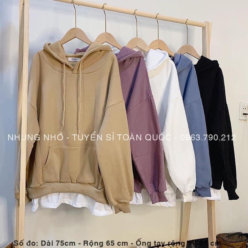 TL39 C4T5 Áo Nỉ Bông Hoodie Nam Nữ 3158 Quảng Châu Pha Vạt Siêu Dày Đẹp Có Mũ Rộng Form To Over Size