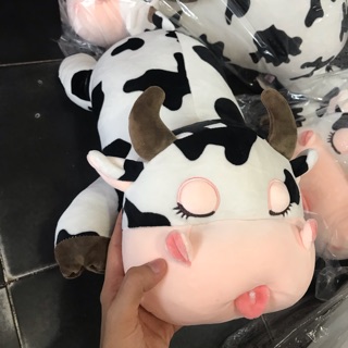BÒ SỮA NHỒI BÔNG 45cm MỀM NHŨNG CAO CẤP,Chất Miniso
