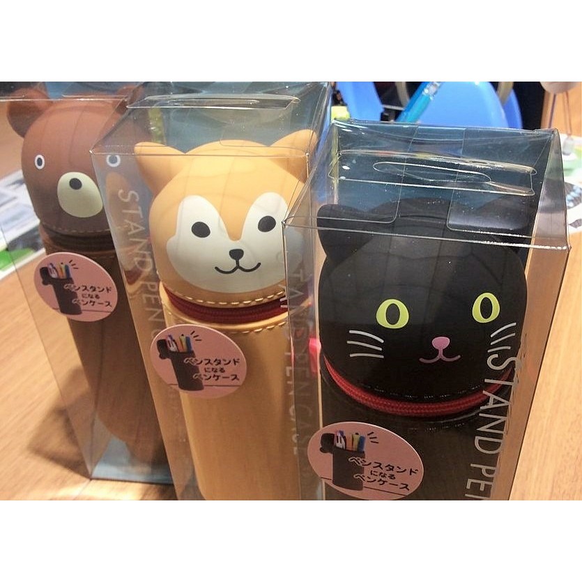 HỘP ĐỰNG BÚT HÌNH THÚ NGỘ NGHĨNH SMART FIT PUNILABO - size lớn