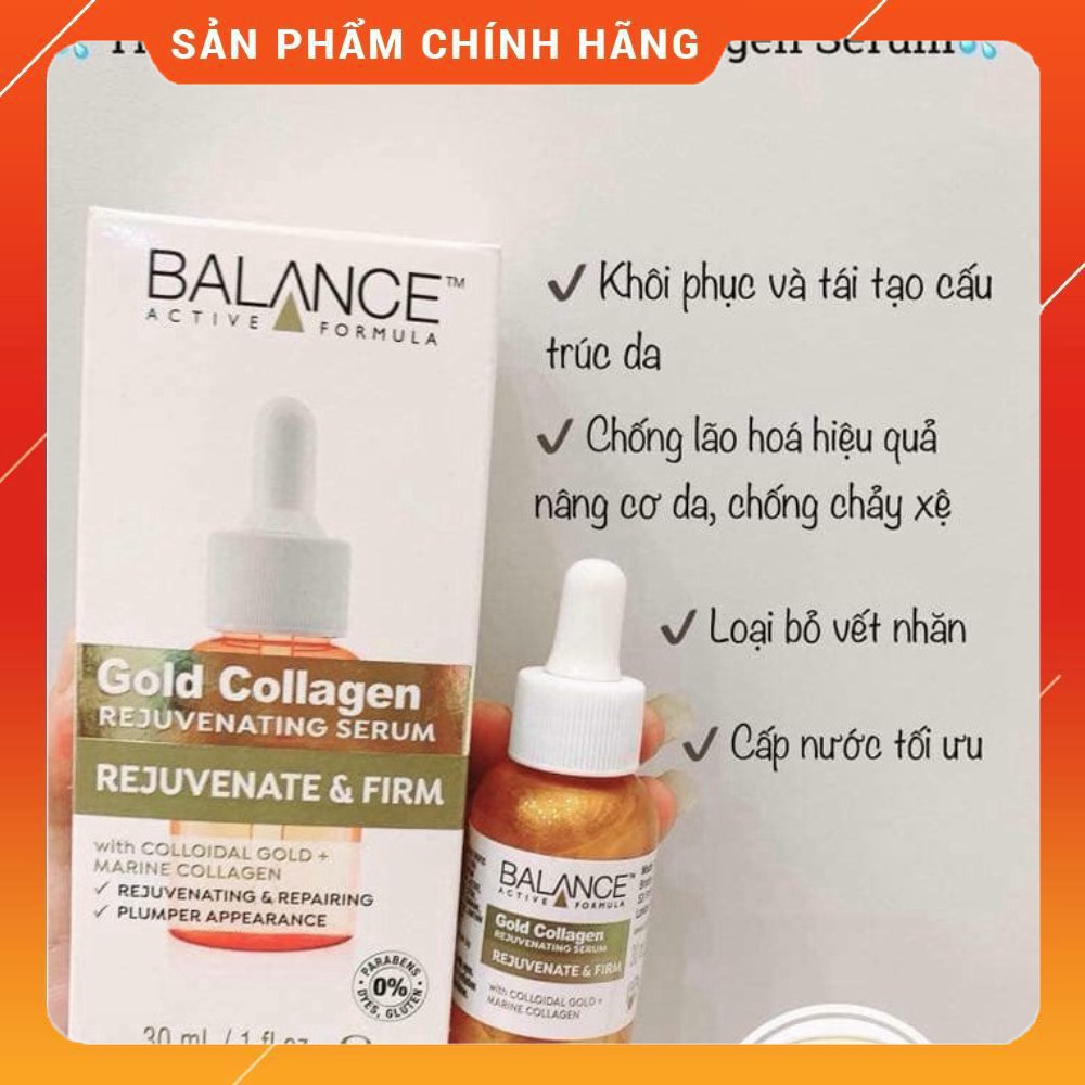 Tinh chất Serum Balance Gold Collagen Rejuvenating Mĩ Phẩm Gía Sỉ 89