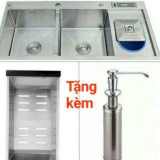 Bồn Chậu rửa chén lớn inox sus304 cao cấp