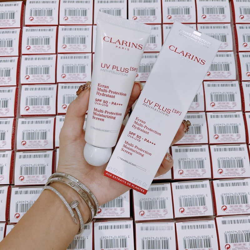 ( MẪU MỚI 2021 ) Kem Chống Nắng Clarins UV Plus 5P