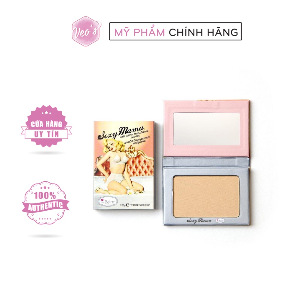 Phấn phủ nén mềm mịn không  The Balm Woman's Sexy Mama Powder 7.08g