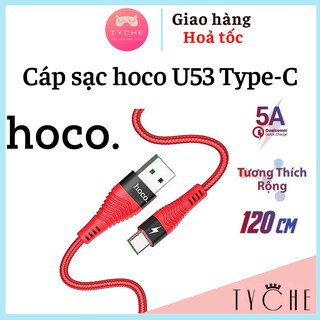 Cáp sạc hoco u53 type-c sạc nhanh dài 1m2 chính hãng giá rẻ