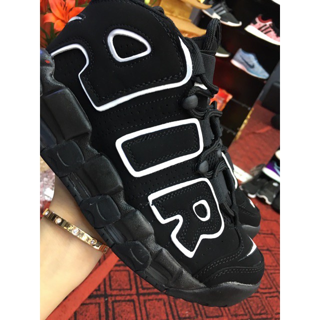 [ CÓ SẴN ] Giày thể thao Sneaker air more uptempo đen [SIÊU ĐẸP] | BigBuy360 - bigbuy360.vn