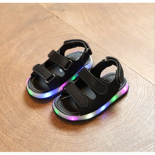 Giày sandal bé trai 1-5 tuổi chớp đèn