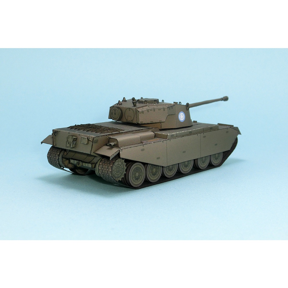 Mô hình giấy 3D  tank A41 Centurion tỉ lệ 1/72