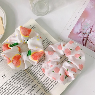 [Cute] Dây cột tóc, thun buộc tóc Retro trái cây dễ thương