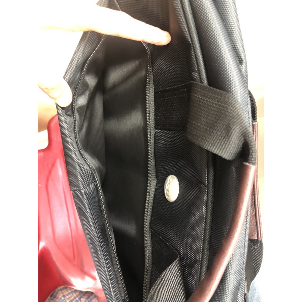 CẶP LAPTOP LOẠI TỐT VIỀN NÂU _  Cặp Laptop 13->15.6 inch Các Hiệu. Chất Đẹp Dày Dặn- Thích Hợp Cho Dân Văn Phòng