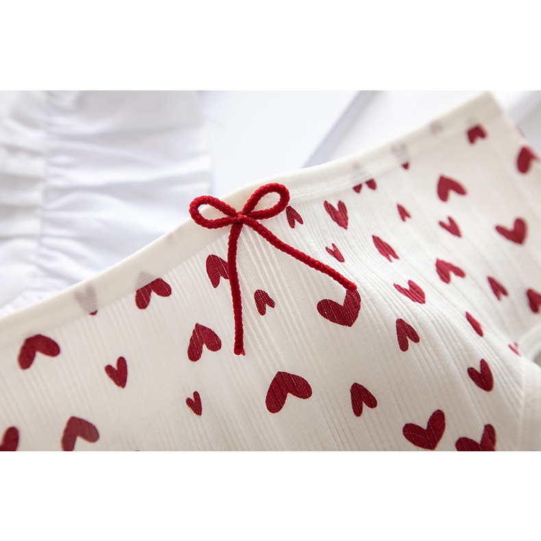 Quần lót nữ cotton cao cấp in hình dâu tim cute đáng yêu QL25 | BigBuy360 - bigbuy360.vn