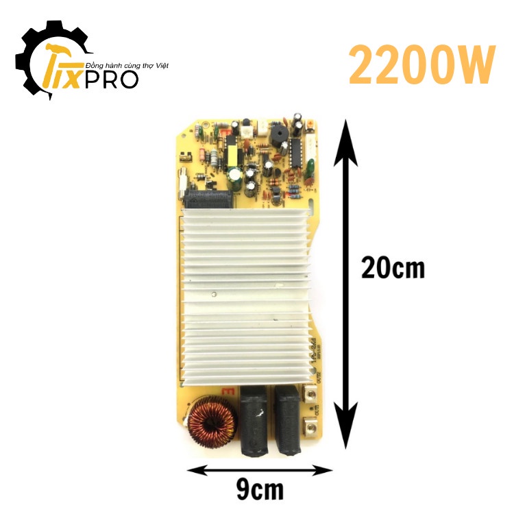 Bo mạch bếp từ phím bấm 2200W cao cấp TPS-2Kd