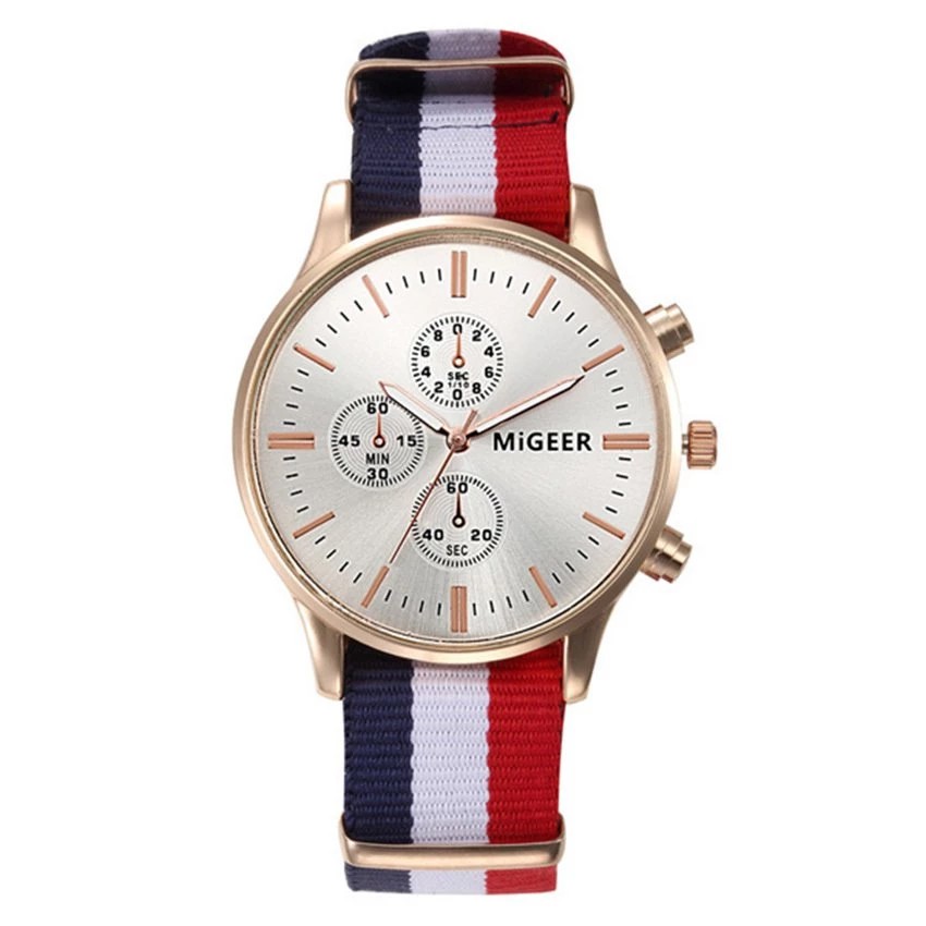 Đồng hồ nam dây vải MiGeer MG002 | BigBuy360 - bigbuy360.vn