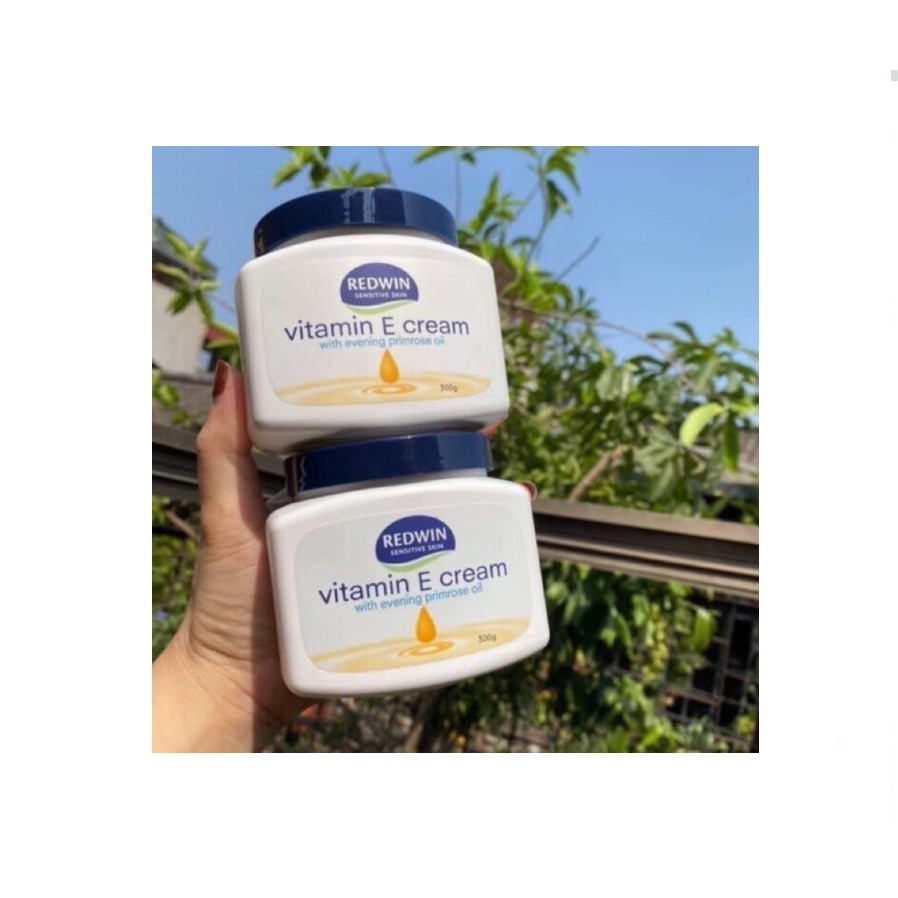 Kem dưỡng da mềm mịn REDWIN Vitamin E Cream 300g