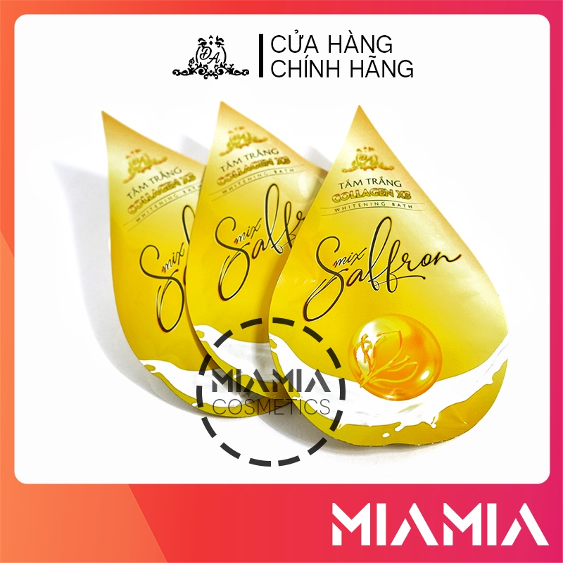 Tắm Trắng Saffron Collagen X3 Luxury tắm trắng da toàn thân chính hãng Mỹ Phẩm Đông Anh | WebRaoVat - webraovat.net.vn