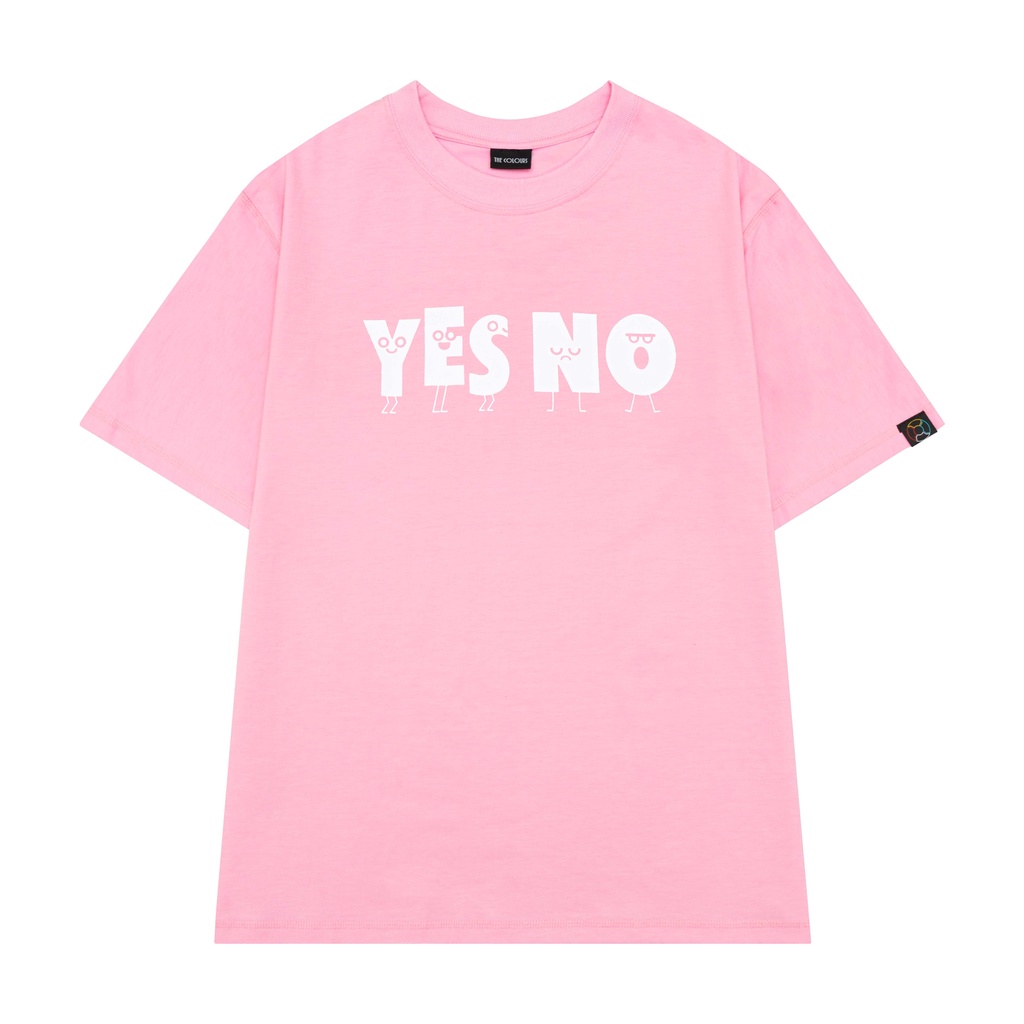 Áo thun nam nữ YES/NO local,phom Unisex The Colours Premium Basic Tee, chất cotton 2c cực thoáng mát,thoải mái,năng động