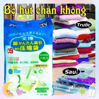 Túi hút chân không đựng quần áo chăn màn tái sử dụng nhiều lần