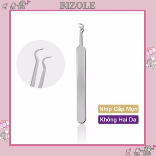 Nhíp Gắp Mụn Đầu Cong Bizole GM02 Cao Cấp