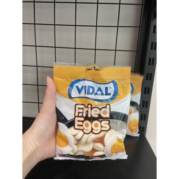 Kẹo dẻo hình quả trứng chiên Vidal