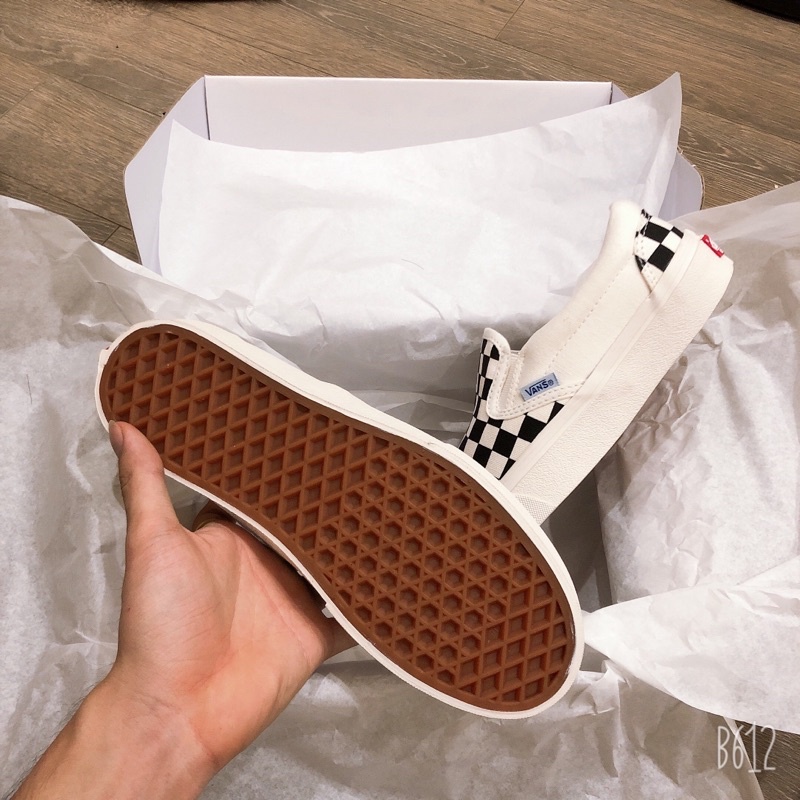 Giầy vans vaul caro lười hàng 1:1 ( full box + free ship )