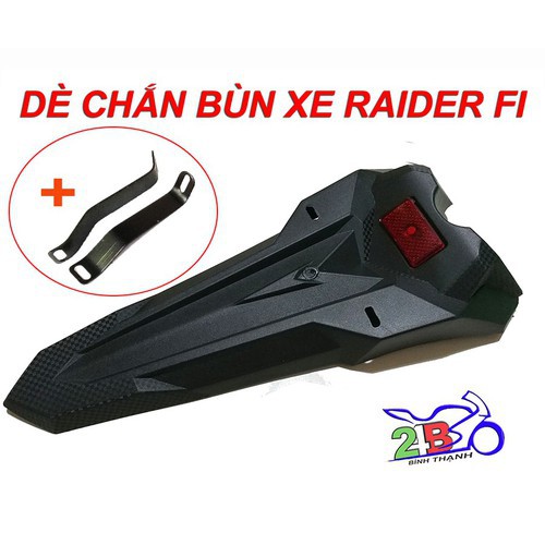 DÈ CHẮN BÙN SAU XE RAIDER FI CÓ PAT CHỐNG RUNG