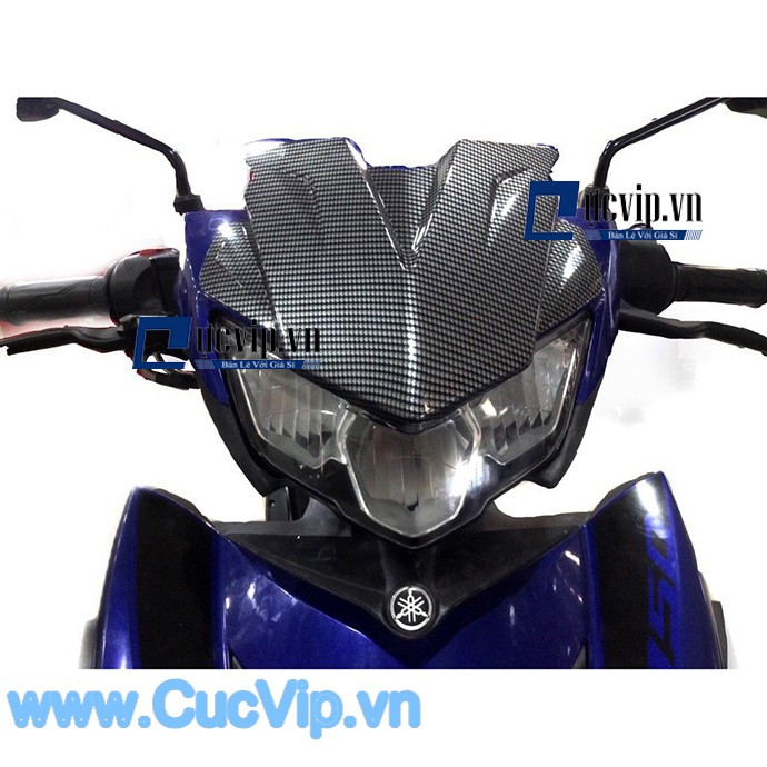 Mão Chắn Gió Exciter 2019 Phủ Carbon Siêu Cứng Cáp 1581