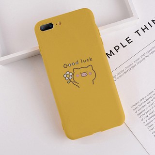[Freeship toàn quốc từ 50k] ỐP LƯNG Good luck  - ỐP IPHONE DẺO 8 MÀU