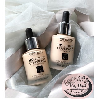 Kem nền CATRICE HD LIQUID COVERAGE FOUNDATION tone 010